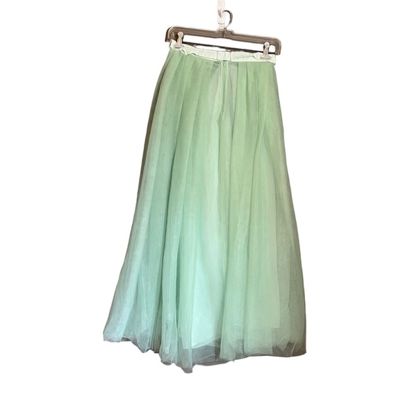 J. Crew cool mint tulle ball skirt. Size 0 - Picture 15 of 16